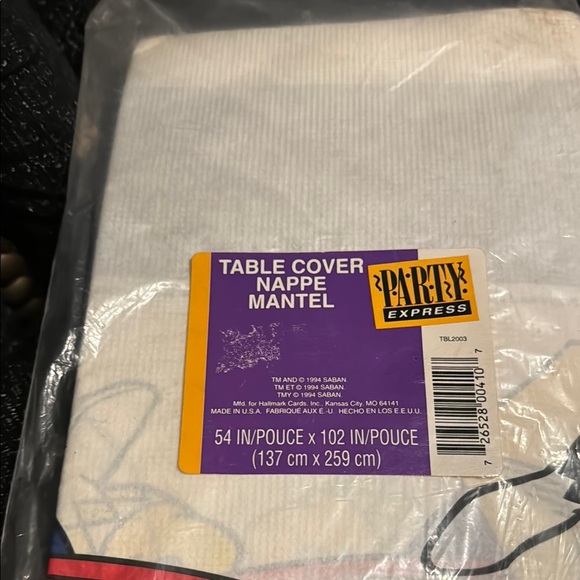 Power Rangers Table Cover - Picture 3 of 5